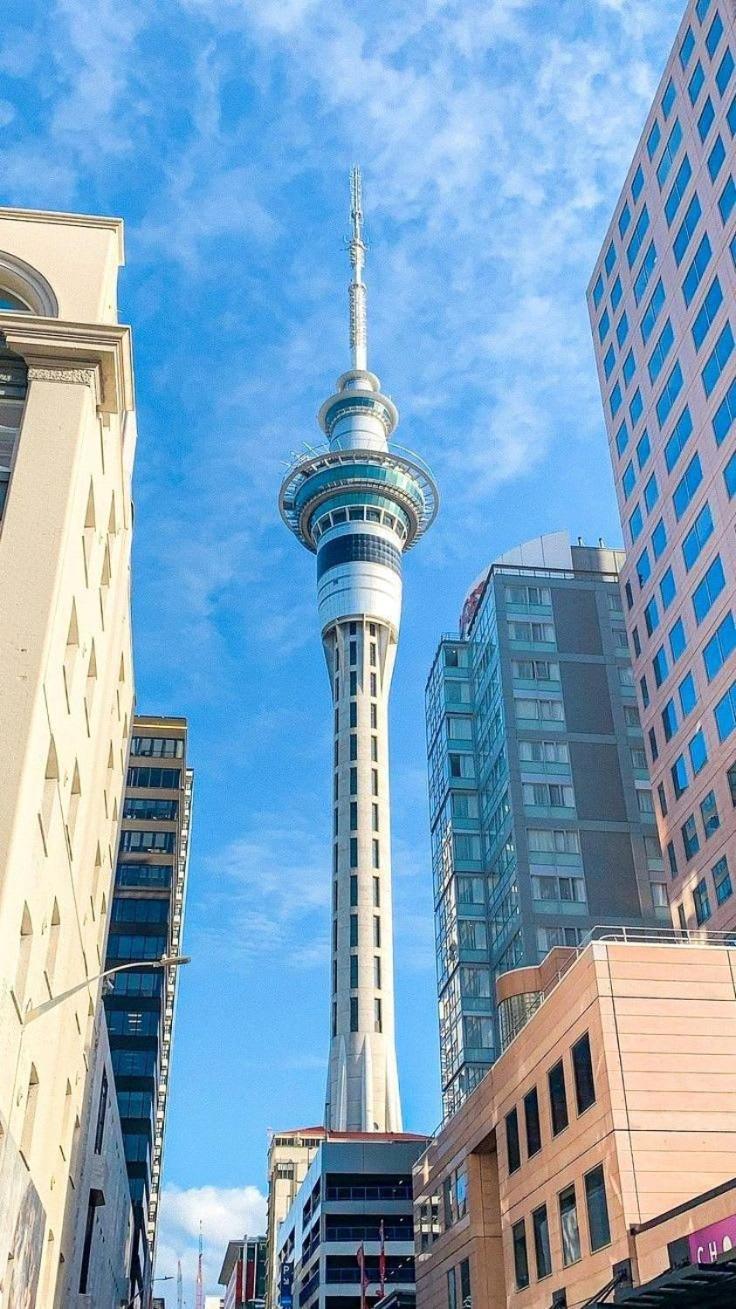 Just Opposite To Sky Tower , 2 Bed 2 Bath In Cbd Lejlighed Auckland Eksteriør billede